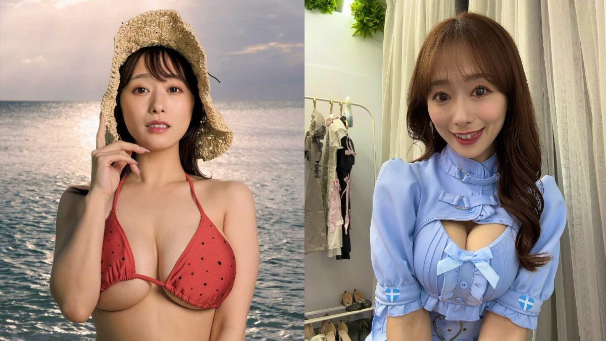 「暗黑人妻」白石茉莉奈擁有傲人的G罩杯,身材火辣。(圖/翻攝自白石茉莉奈X)