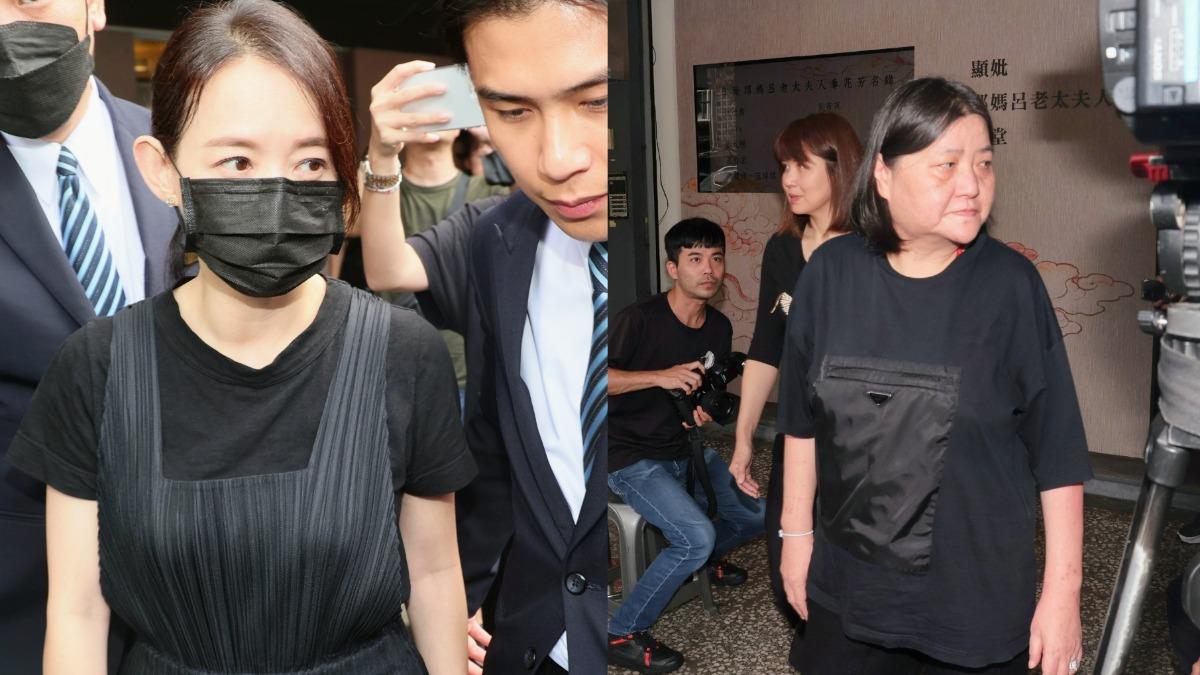 曾寶儀偕19年男友現身邱瓈寬媽靈堂! 曝曾志偉可能來台參加告別式