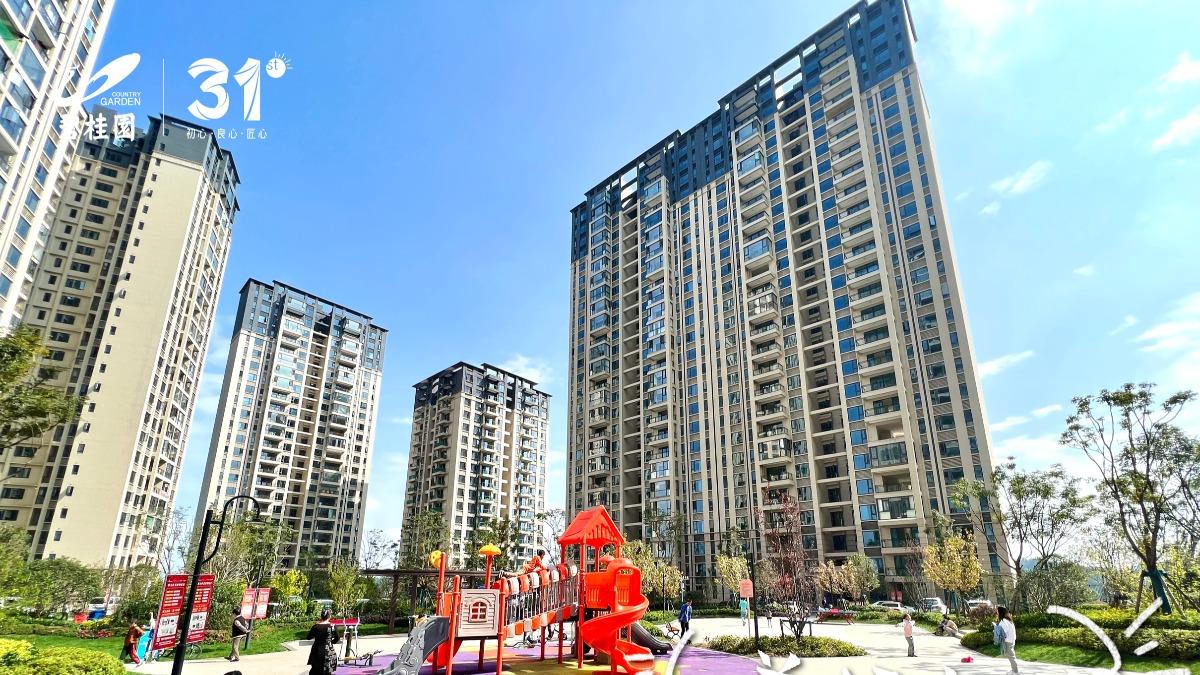 碧桂園在大陸擁有3216個建設項目。(圖/翻攝自微博)
