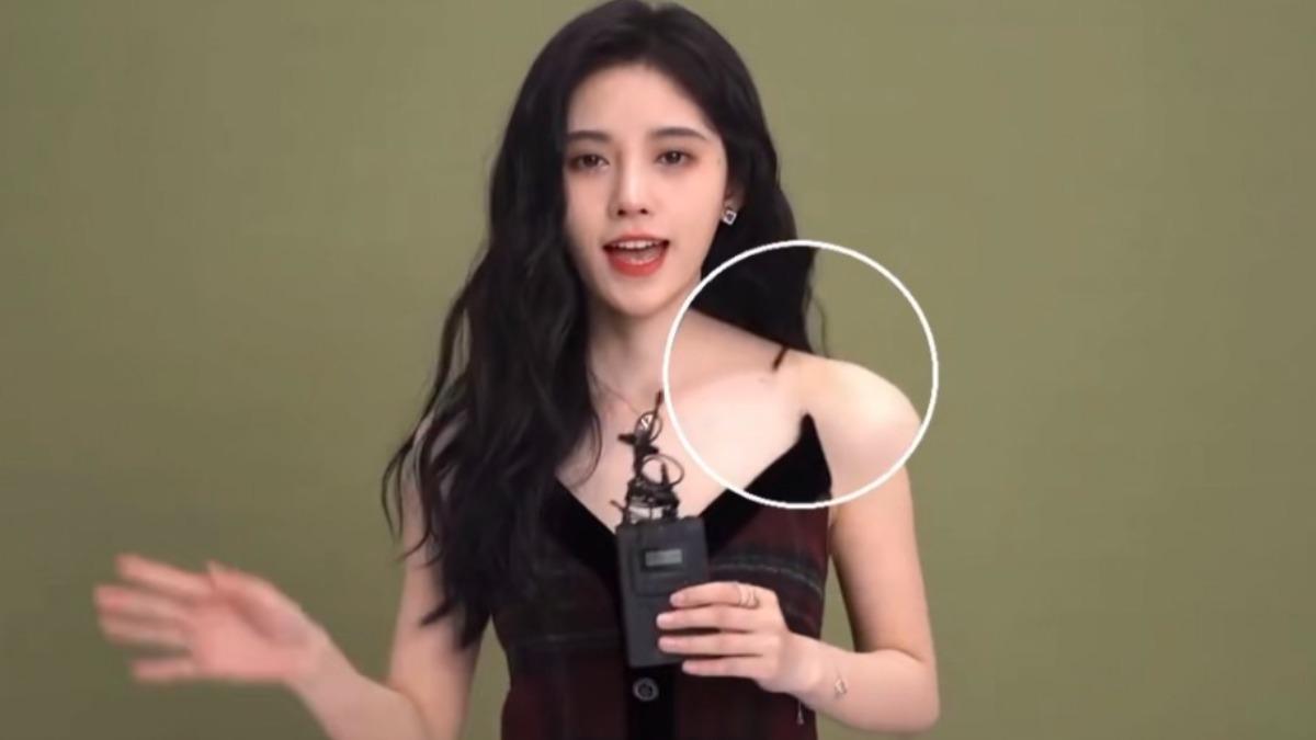 「4000年一遇美女」錄影中途肩帶斷掉 15秒走光邊緣影片外流