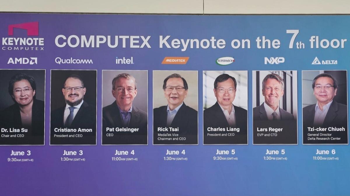 Computex 2024演講陣容。(圖/翻攝自《朝鮮日報》)
