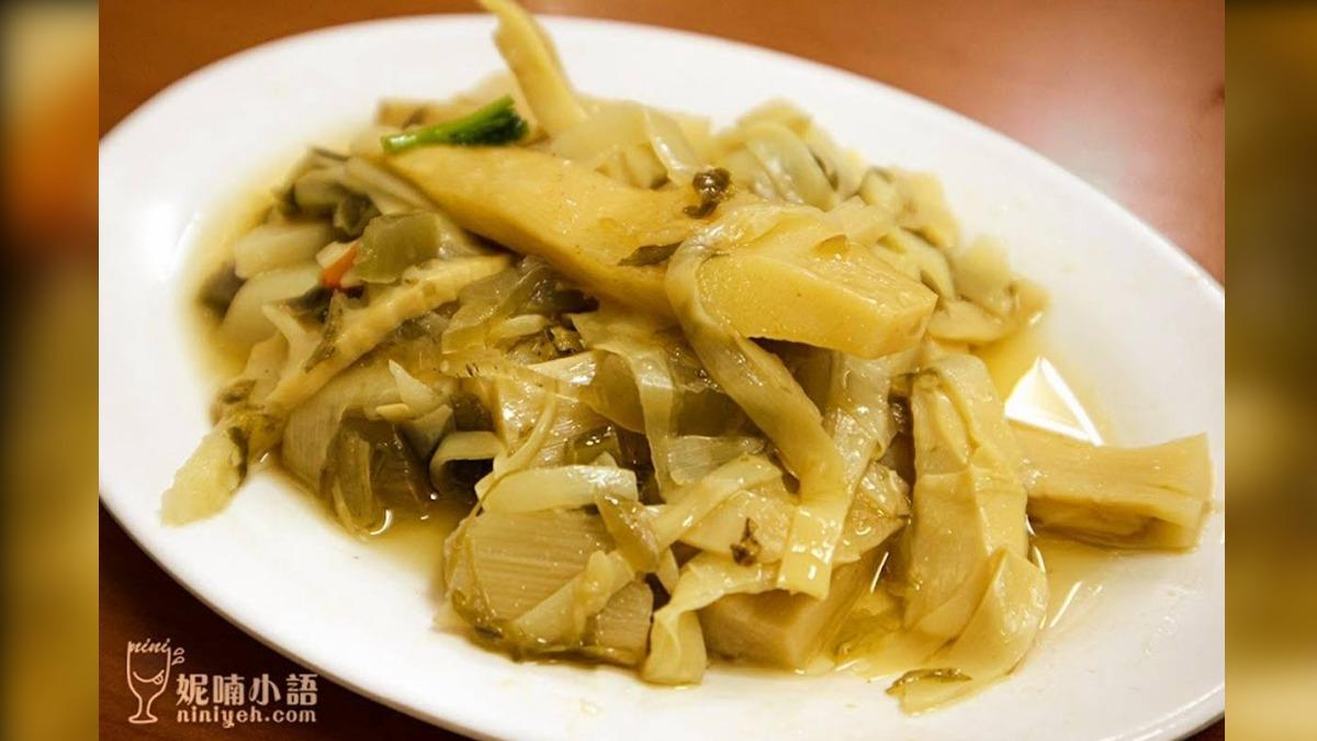 「滷筍絲」(40元)鹹香入味,細幼的筍絲香當嫩口。(圖/NICO&妮喃小語提供)
