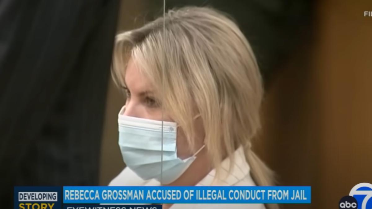 加州名媛Rebecca Grossman酒駕飆車撞死2名男童,獲判15年至終身監禁。(圖/翻攝自ABC7新聞影片)