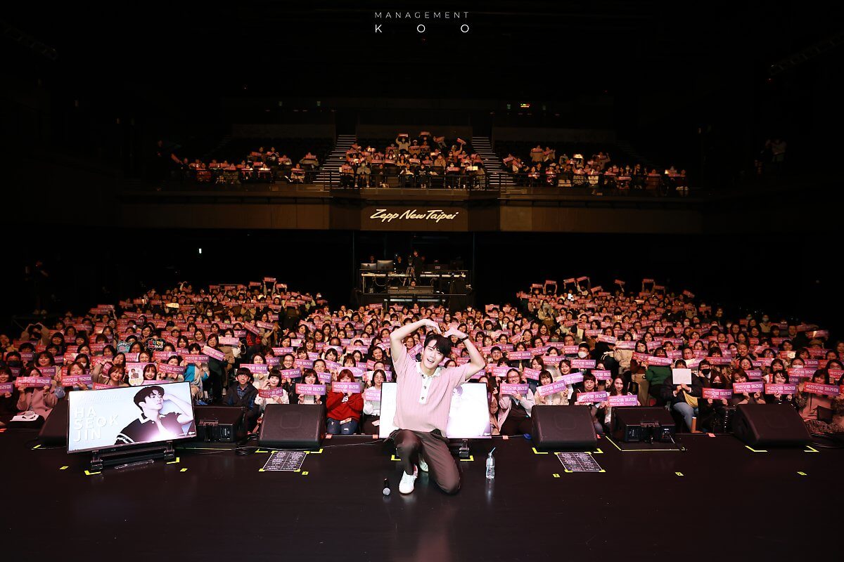 河錫辰粉絲見面會場地視角。(圖/翻攝Management Koo naver blog)