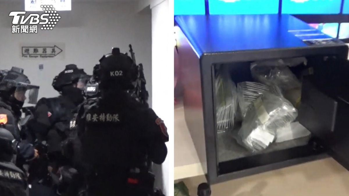 隨時火拼?保險箱藏848包毒咖啡 幫派成員還備妥「衝鋒槍」