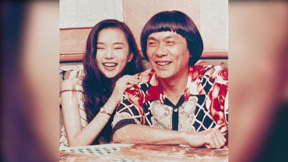 謝金燕跟爸爸豬哥亮(右)一度失和。(圖/翻攝自謝金燕IG)