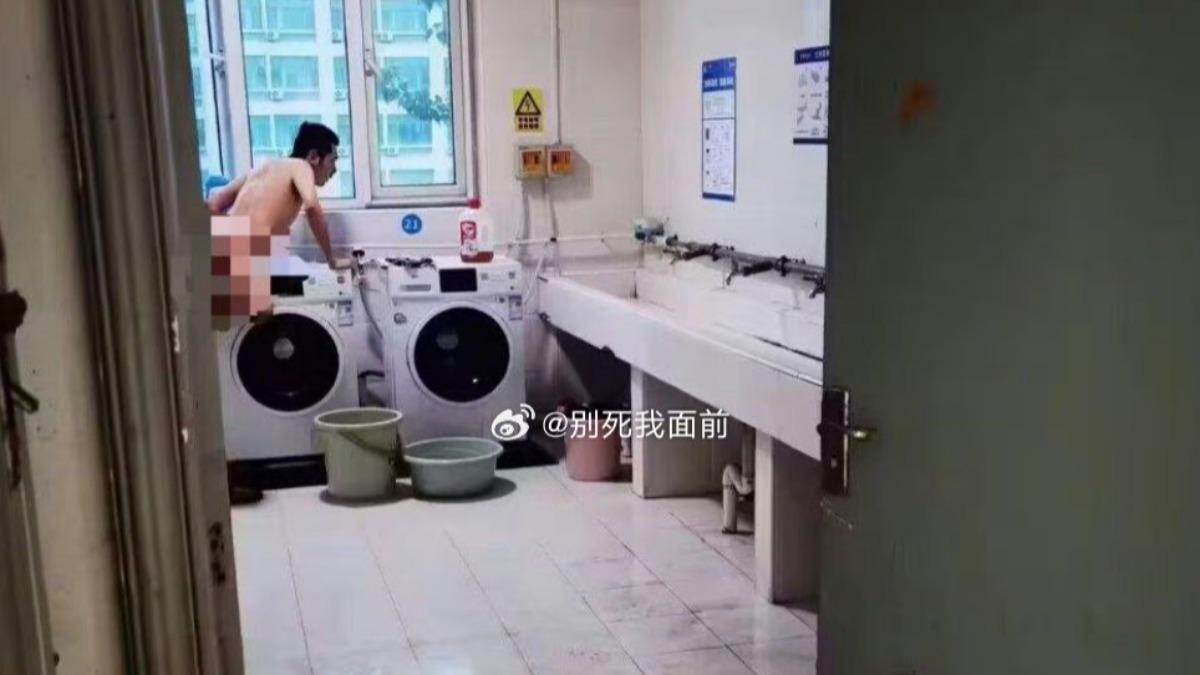 畫面曝光網友嚇壞。(圖/翻攝自微博)