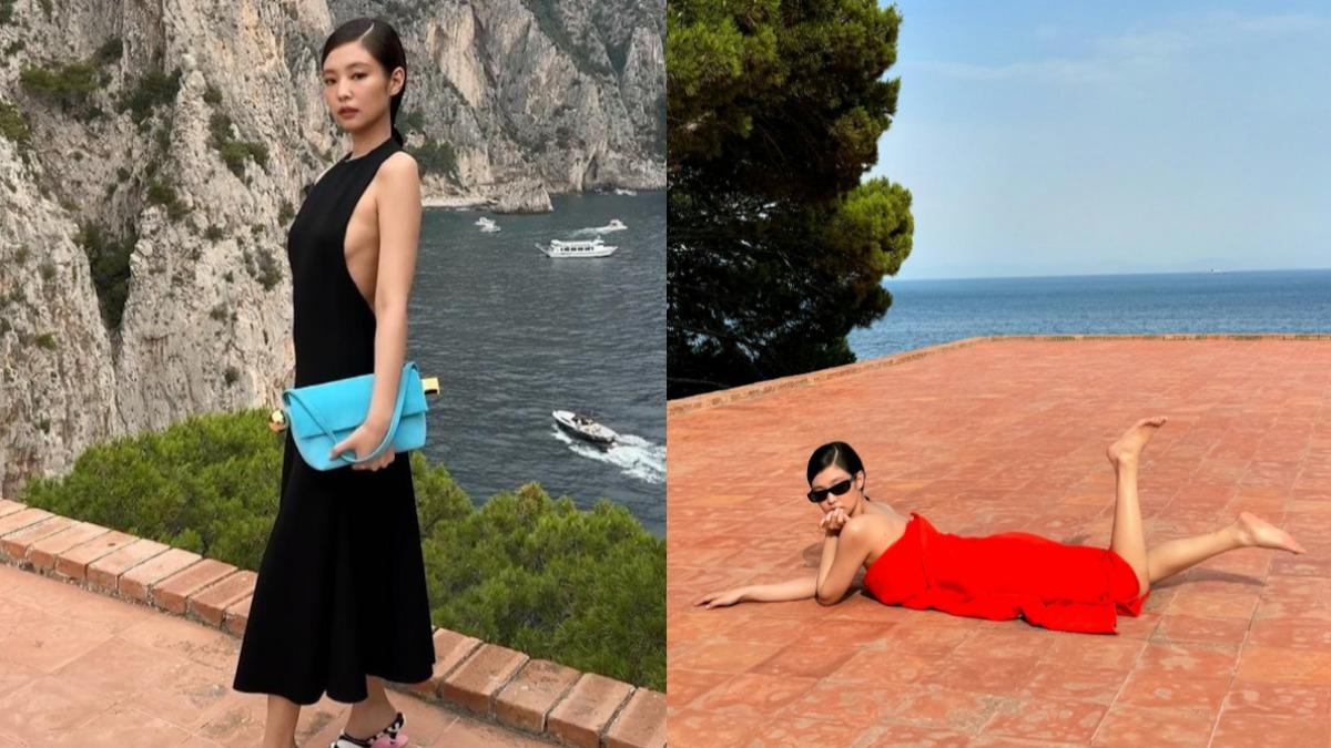 性感度爆表!Jennie大露「側乳+美背」 驚喜現身時裝週