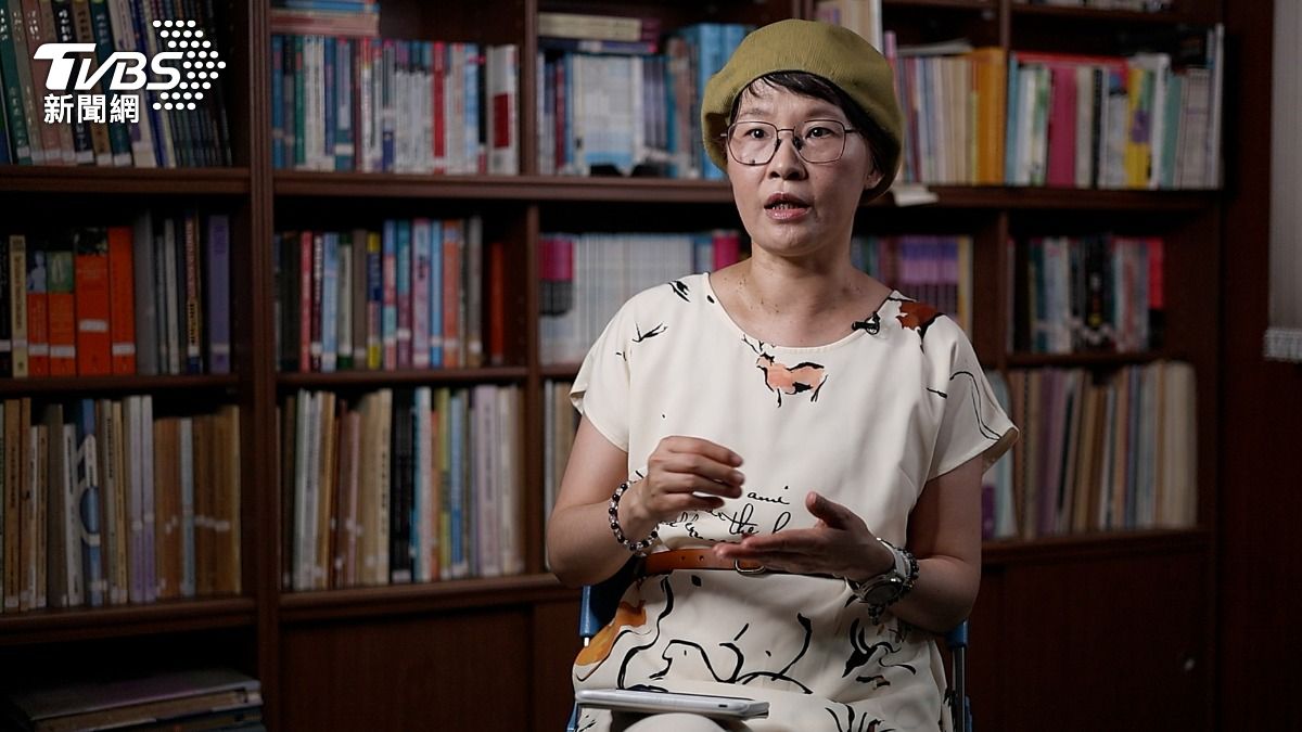 台灣女人連線理事長林綠紅。（圖／葉志明攝）