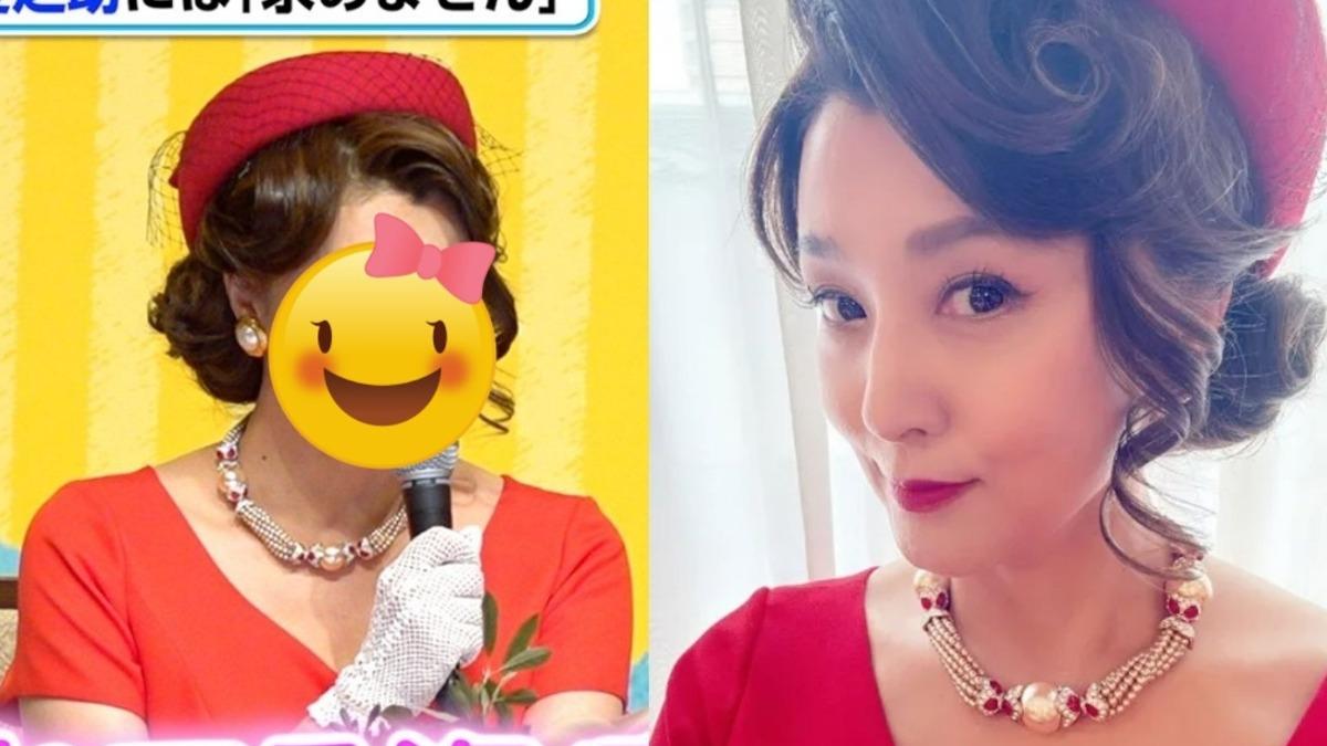 日本女星藤原紀香出席舞台劇記者會，自拍照與記者會影像落差有點大。（圖／翻攝自網路圖片）