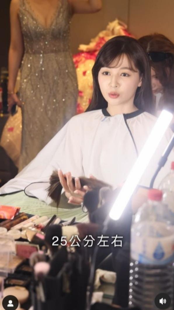 謝京穎剪掉25公分長髮。（圖／翻攝自謝京穎IG）