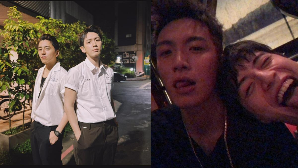 柯震東與王大陸兩人擁有好交情,時常在動態上同框。(圖/翻攝自柯震東臉書)