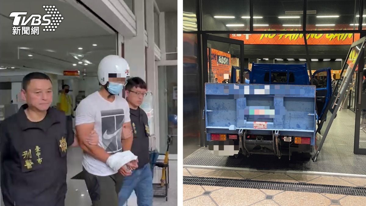不滿被打槍!台中男開貨車衝撞「館長」健身房 最終判決出爐