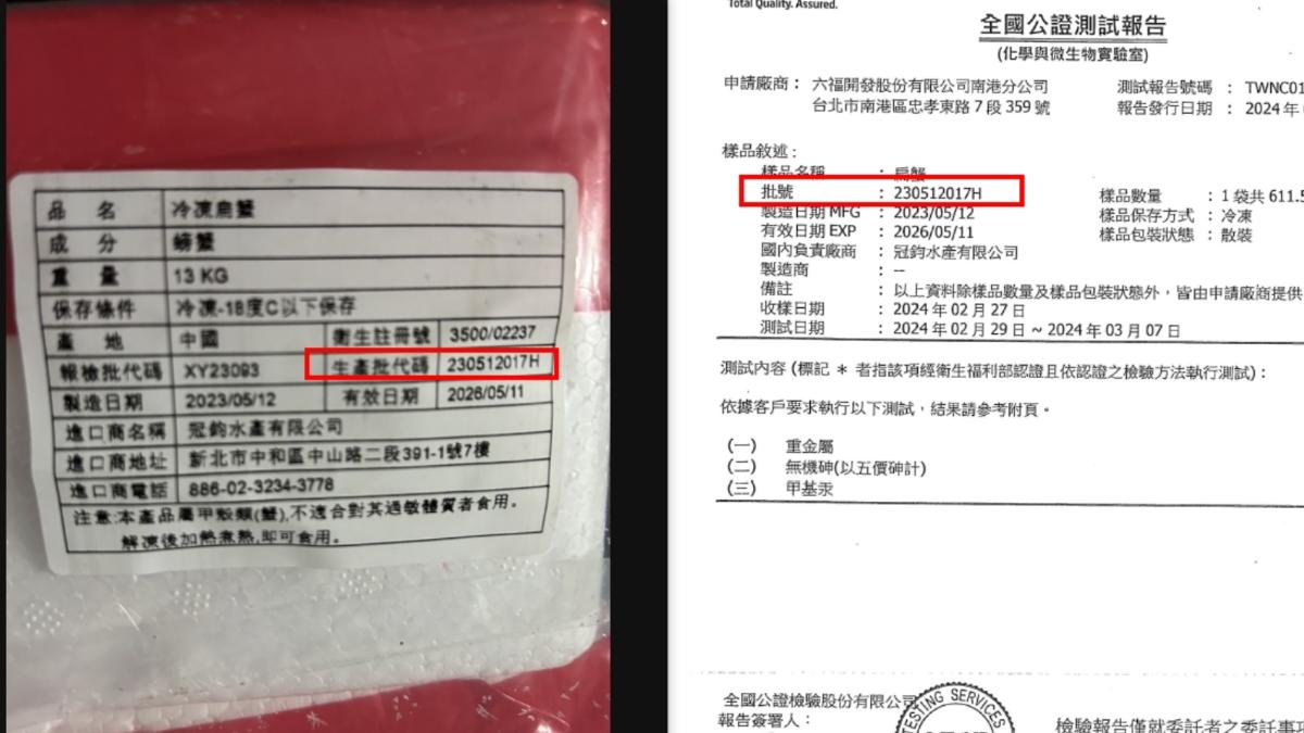 六福萬怡自稱自己送驗合格(六福萬怡提供)