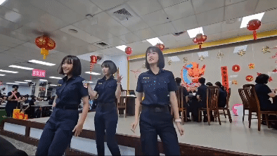 熱舞影像曝！警專3花舞蹈預演歡送畢業生　學長開心樂喊「超下飯」