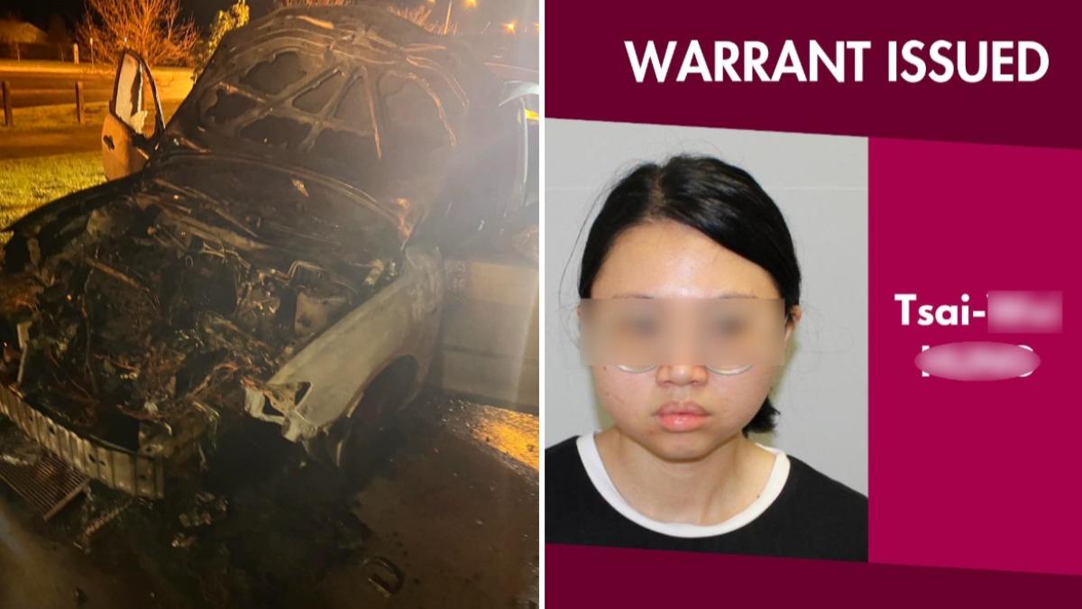 台女澳洲打工度假涉「縱火燒車」遭通緝　當地台人：她嘉義人
