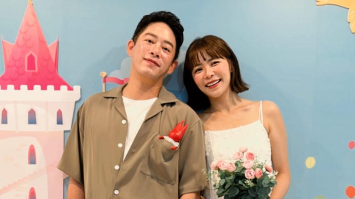 恭喜!Junior結婚小10歲林萱瑜 小鬼見證「重要時刻有他在」