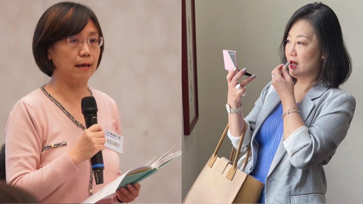 國民黨立委翁曉玲、民進黨立委吳思瑤。(圖/翁曉玲、吳思瑤臉書)
