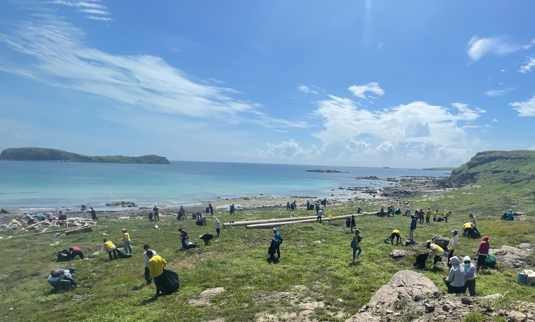 澎湖望安淨灘清出2噸海廢 期讓海洋資源永續
