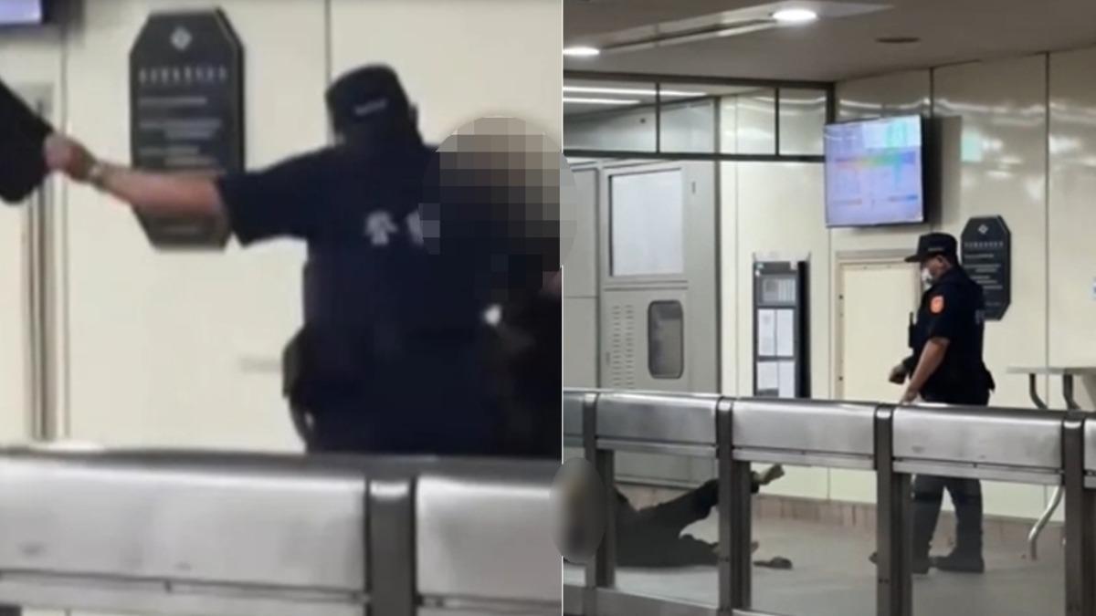 北捷警爆失控「巴頭推倒」街友!衝突影片網瘋傳 警方回應了