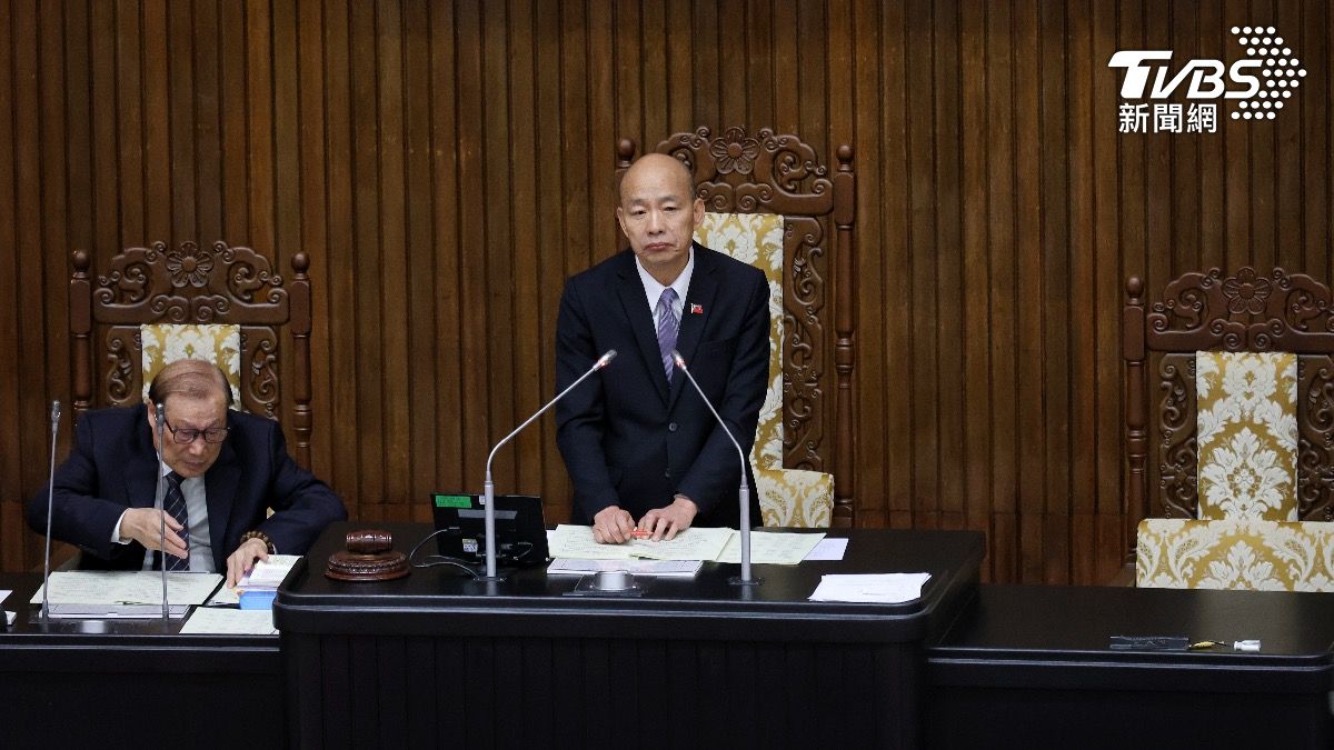 立法院長韓國瑜。(圖/葉志明攝)