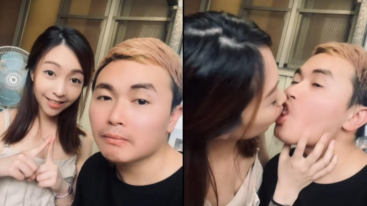吃屎哥「激情喇舌49秒」!辣妹才放話震撼全台灣 馬上抽衛生紙擦嘴