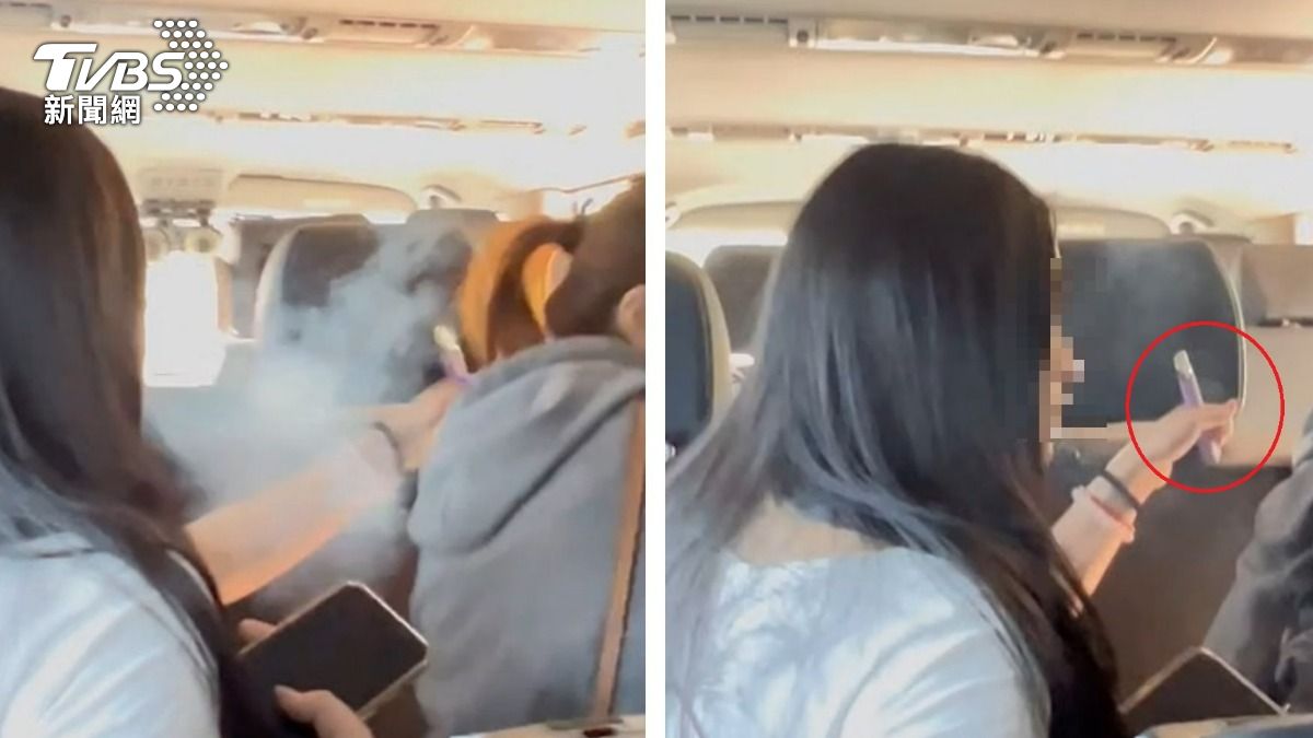 獨/燻翻!女搭車「狂抽電子菸1小時」 被勸導惱羞怒嗆三字經