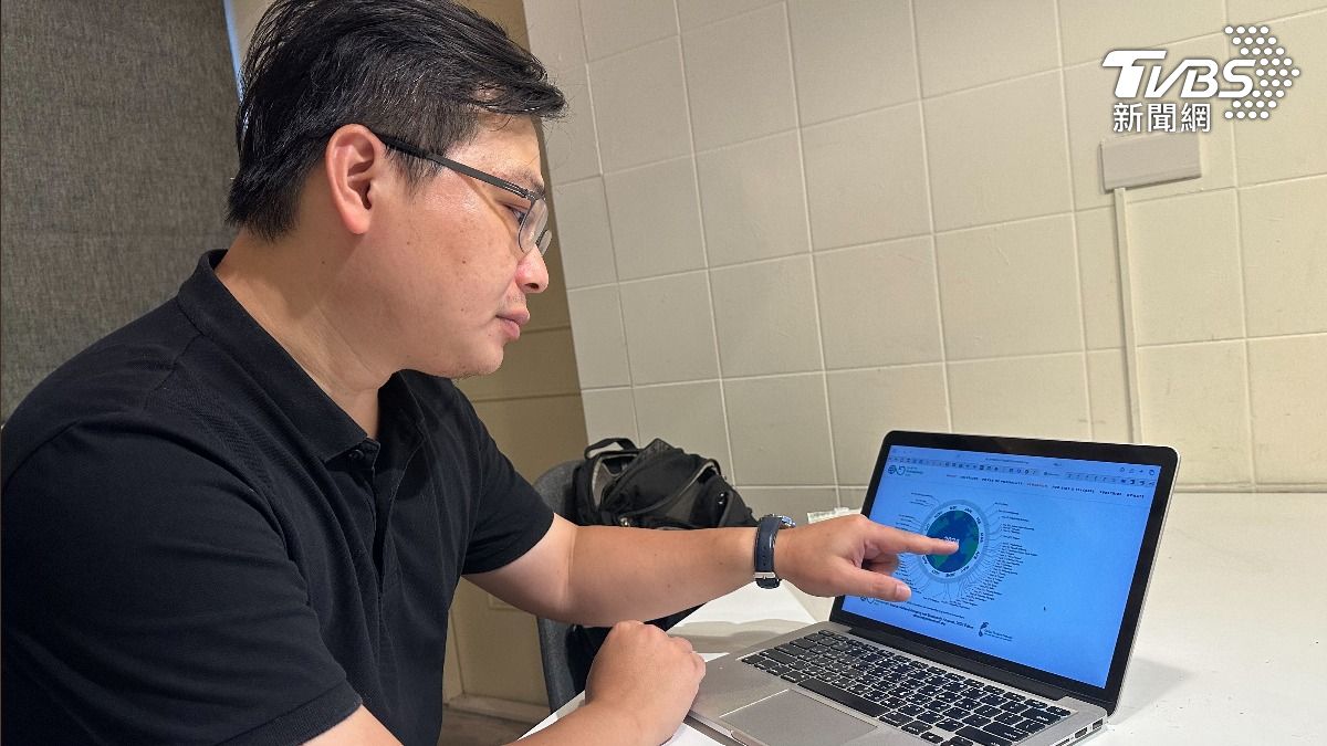 台灣氣候行動網絡研究中心總監趙家緯。(圖/張良瑜攝)