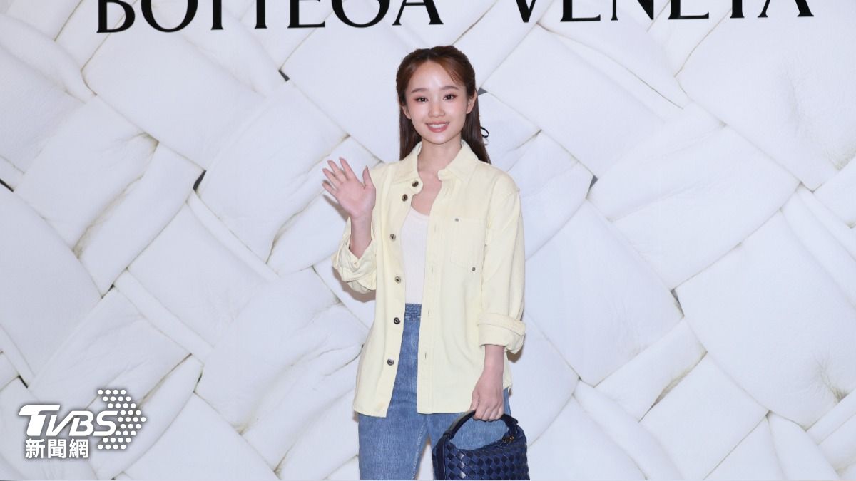 方郁婷首次參加時尚活動,直呼非常緊張。(圖/張哲鳴攝)