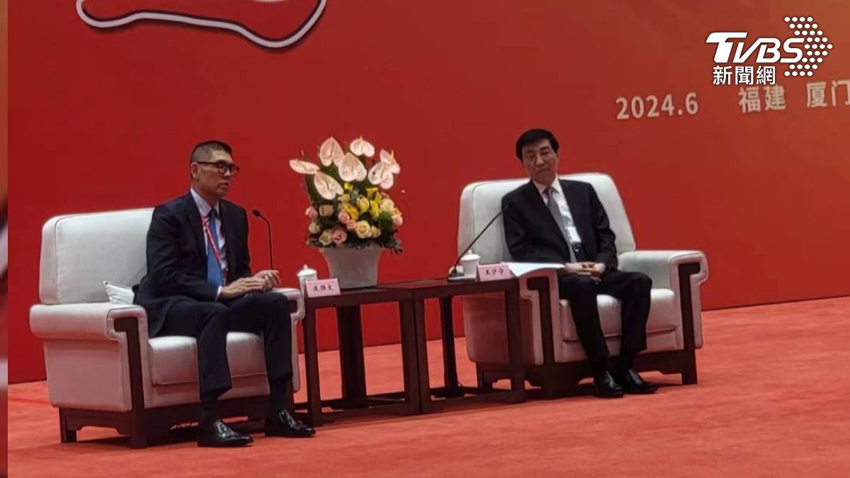 赴海峽論壇 連勝文:台灣主流民意不支持當權者台獨主張