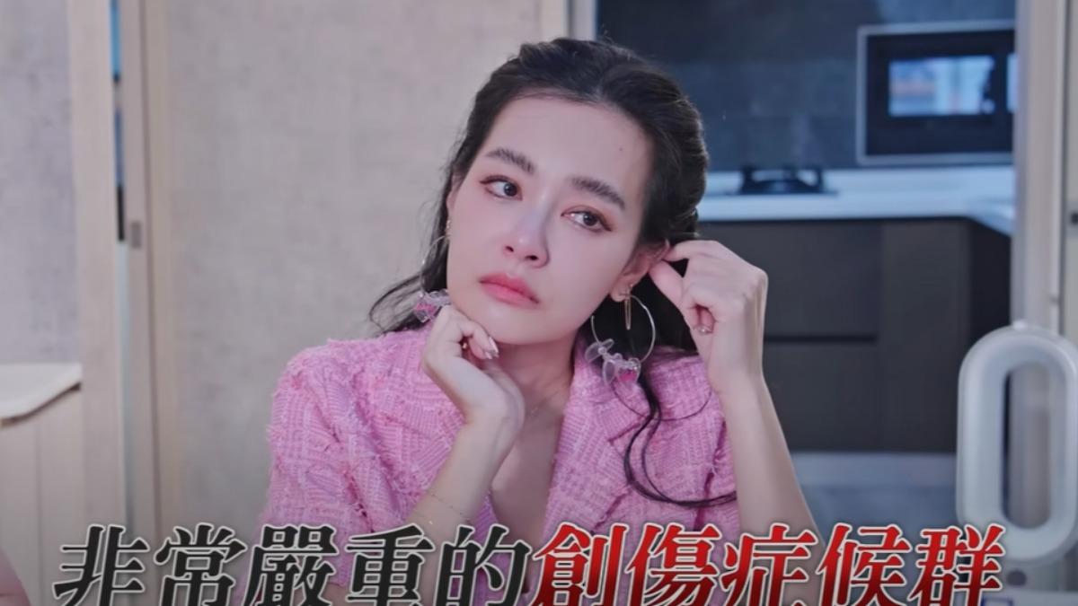 工作人員說王思佳有創傷症候群。(圖/翻攝王思佳的王美頻道YouTube)