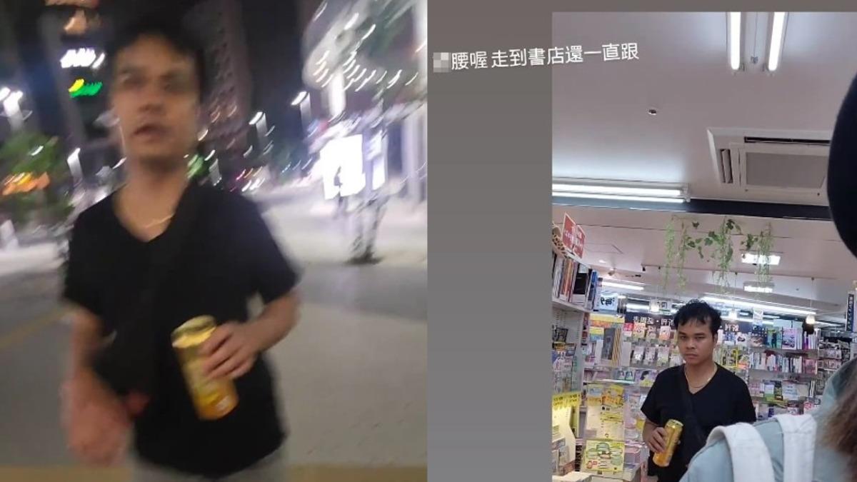 日本男搭訕跟騷何芝寧。(圖/翻攝自何芝寧IG)