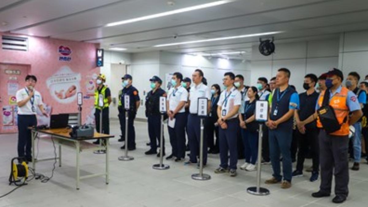 中捷模擬列車隨機攻擊事件 加強自主防衛及緊急應變能力