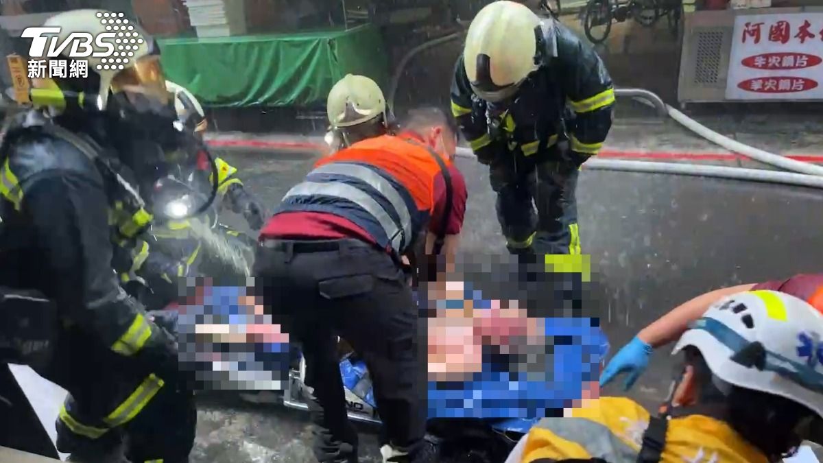 北市通化街大樓火警!整棟急疏散 烈焰狂捲釀1死6傷