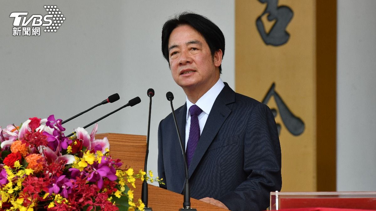 賴清德總統致詞。（圖／胡瑞麟攝）