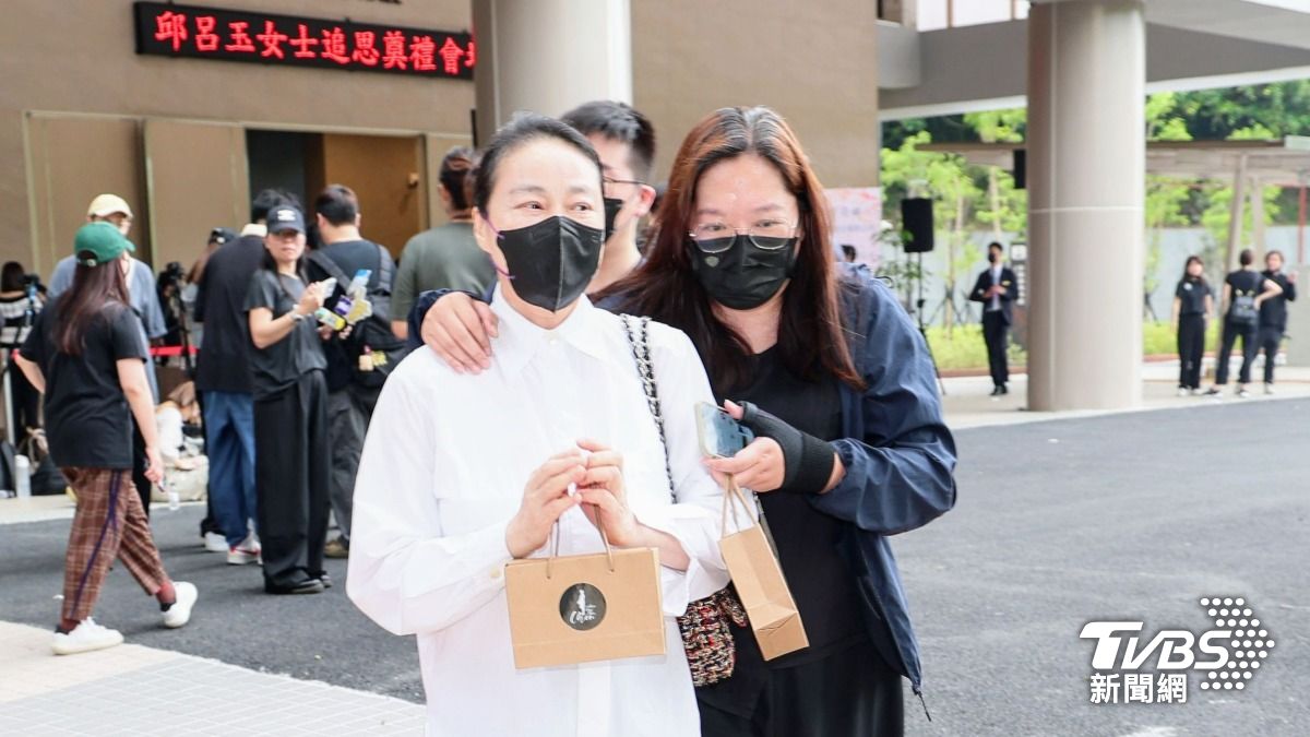 陸小芬低調現身。(圖/趙世平攝)