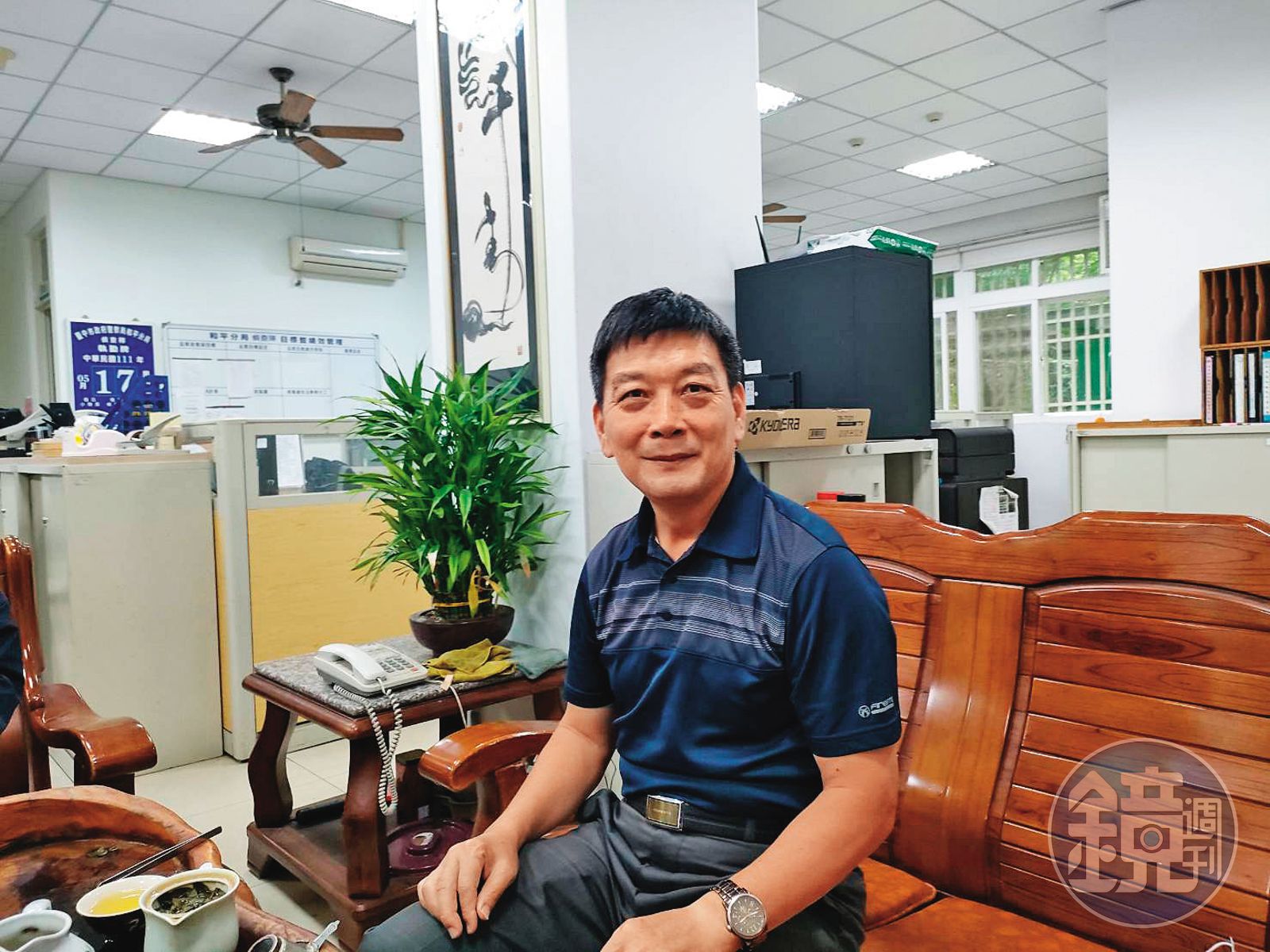 偵辦此案的許銀湶（圖）說，原本堅不吐實的黃姓凶手，因同志情人一句話瓦解心防。（圖／鏡週刊）
