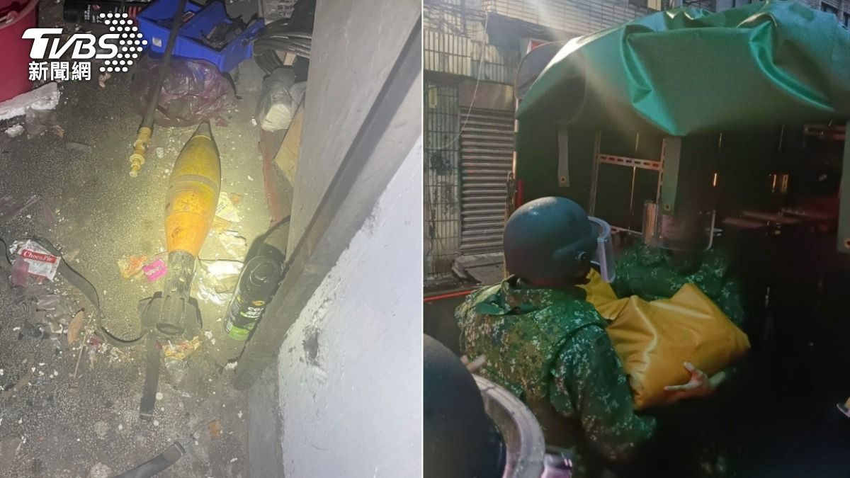 嚇死人！新北公寓儲藏室驚見未爆彈　住戶傻眼急報案