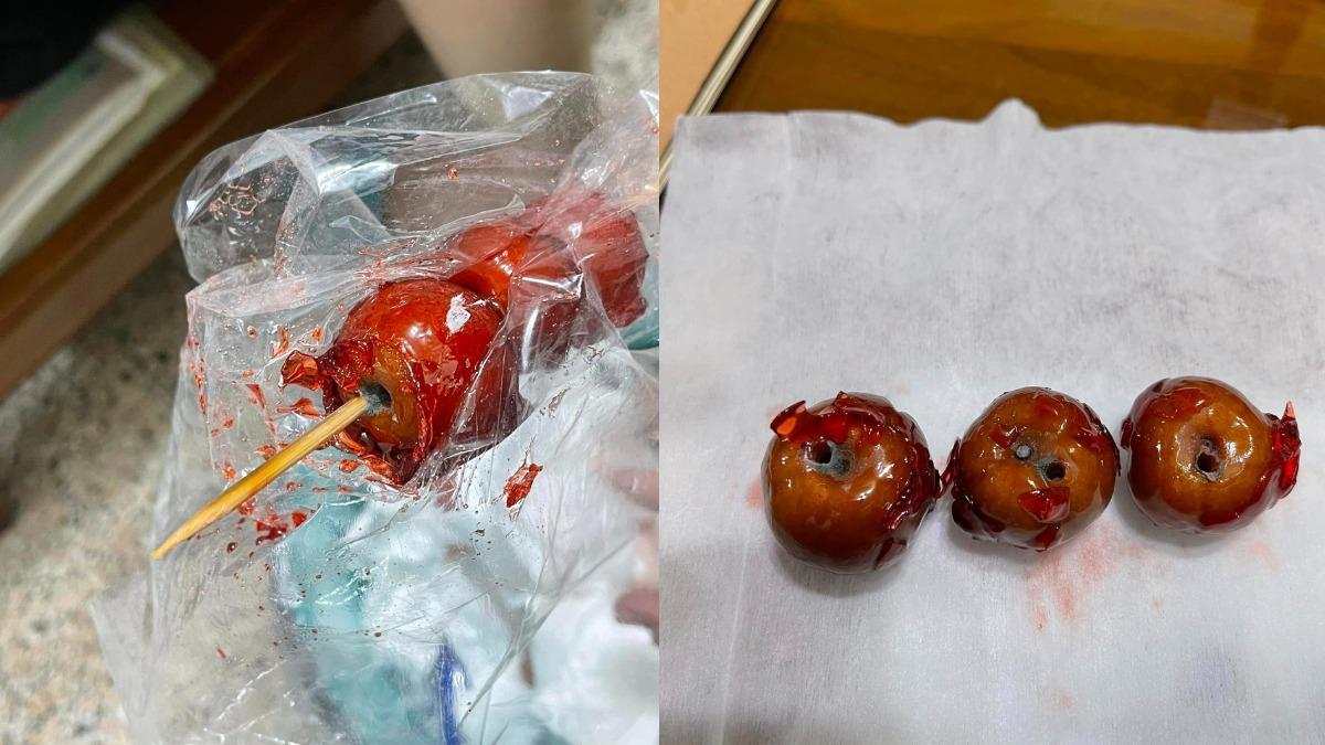 士林夜市買糖葫蘆!回家一咬「每顆都發霉」 她嚇傻:觀光客慘了