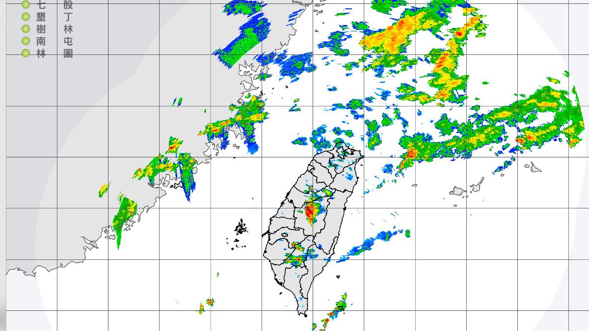 快訊/雨彈來襲!對流旺盛「2縣市」大雨特報 一路下到晚上