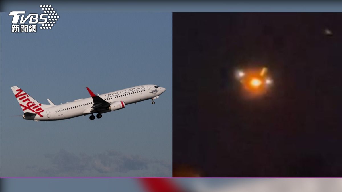 高空遭鳥擊!維珍澳洲航空客機「引擎噴火」 急迫降2人傷