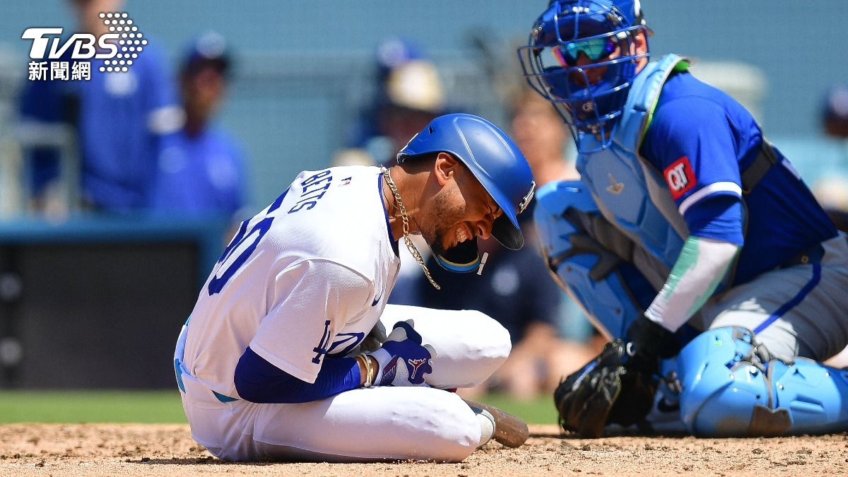 MLB/道奇好衰!投打雙星「受重傷」歸期未定 貝茲遭球吻骨折