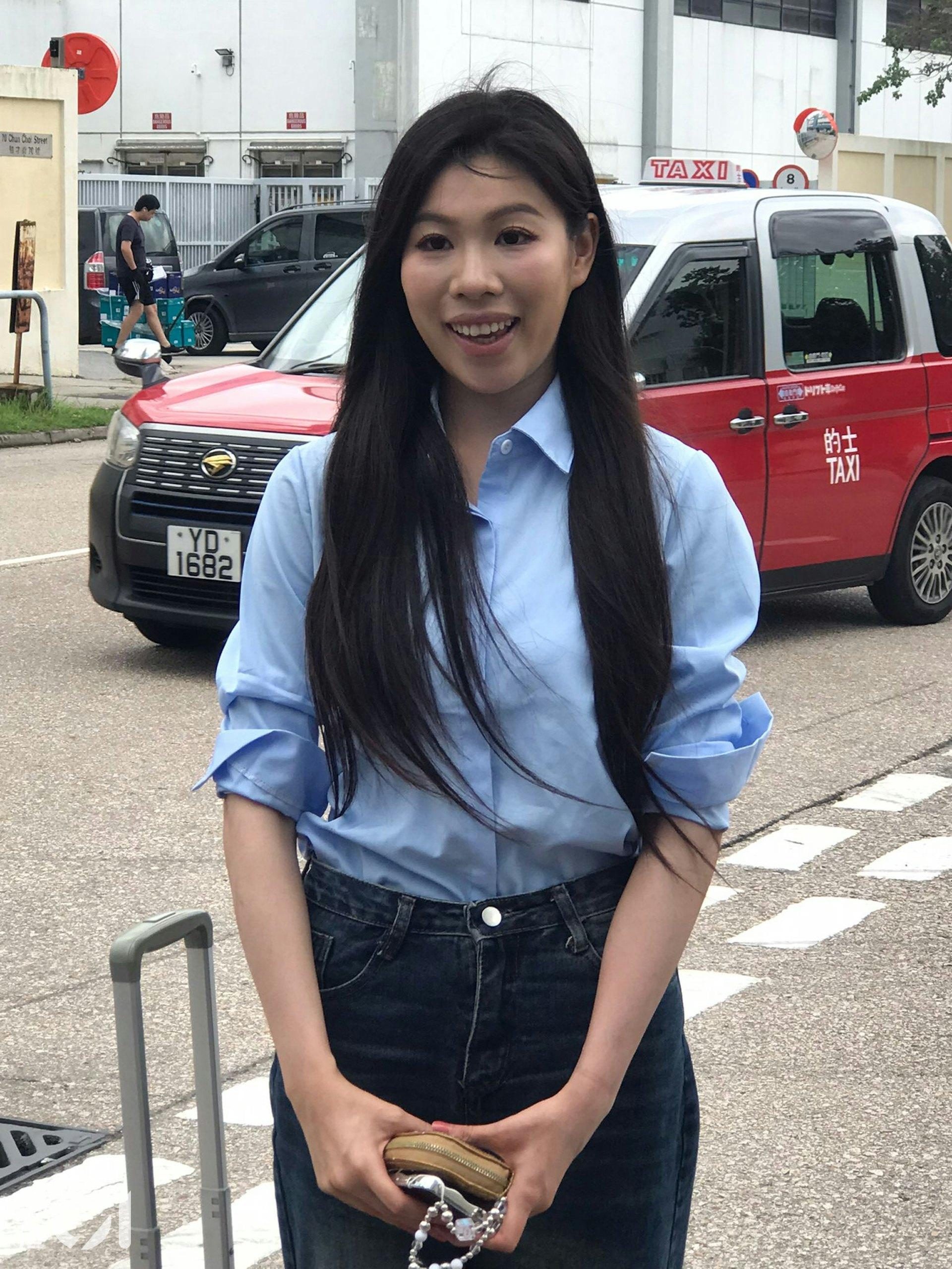 24歲芷熙是一位新演員。（圖／香港01）
