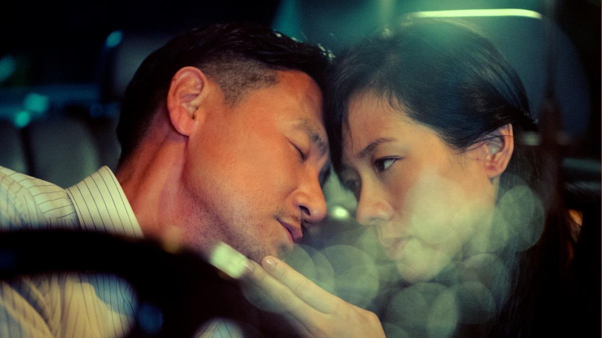 張學友與林嘉欣在《暗色天堂》中第二次合作,再次演繹一段禁斷戀情。(圖/翻攝@自香港電影漫談微博)