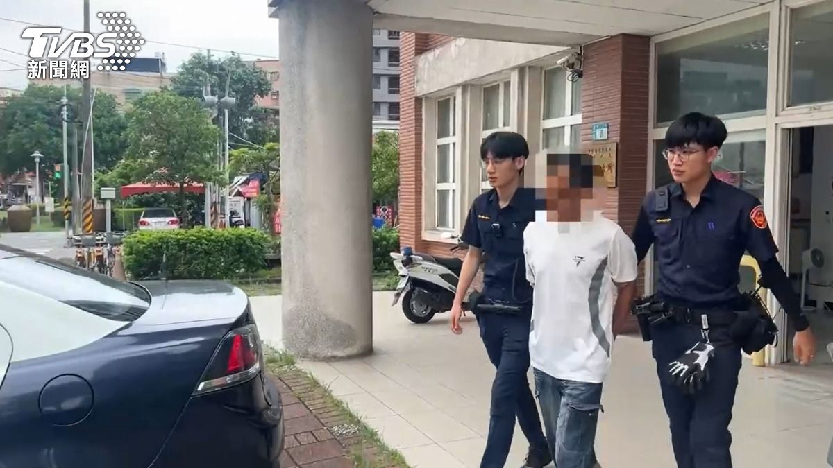 警方將吳男移送法辦。（圖／TVBS）
