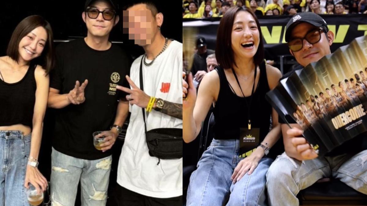 才同框女友謝欣穎看球賽!王柏傑酒駕 「2人手舉酒杯」畫面曝