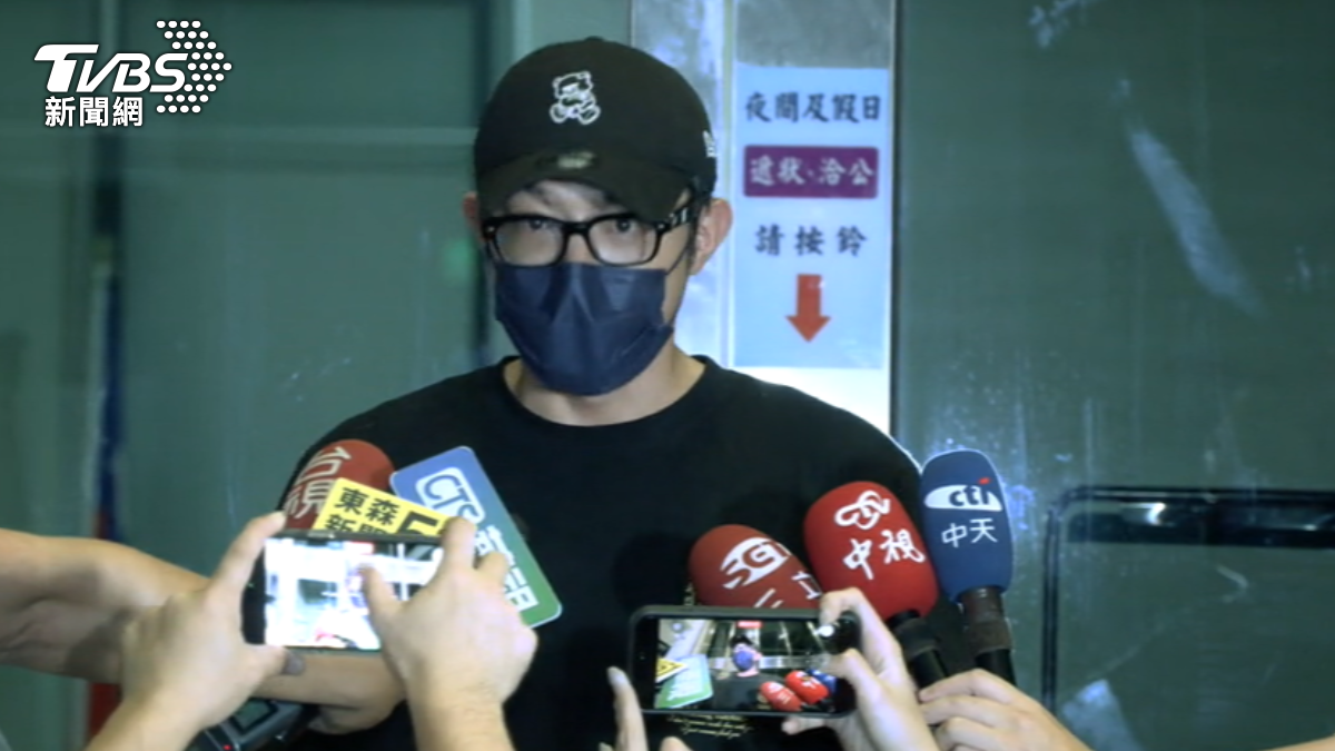 王柏傑酒駕被捕。(圖/TVBS)