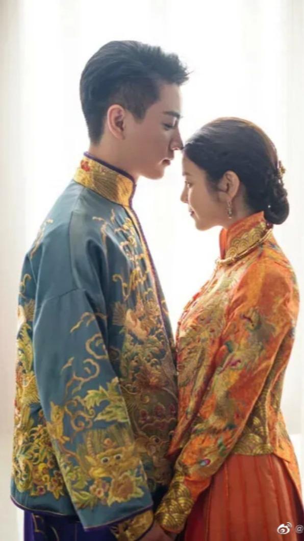 陳妍希、陳曉2016年結婚。(圖/翻攝自微博)