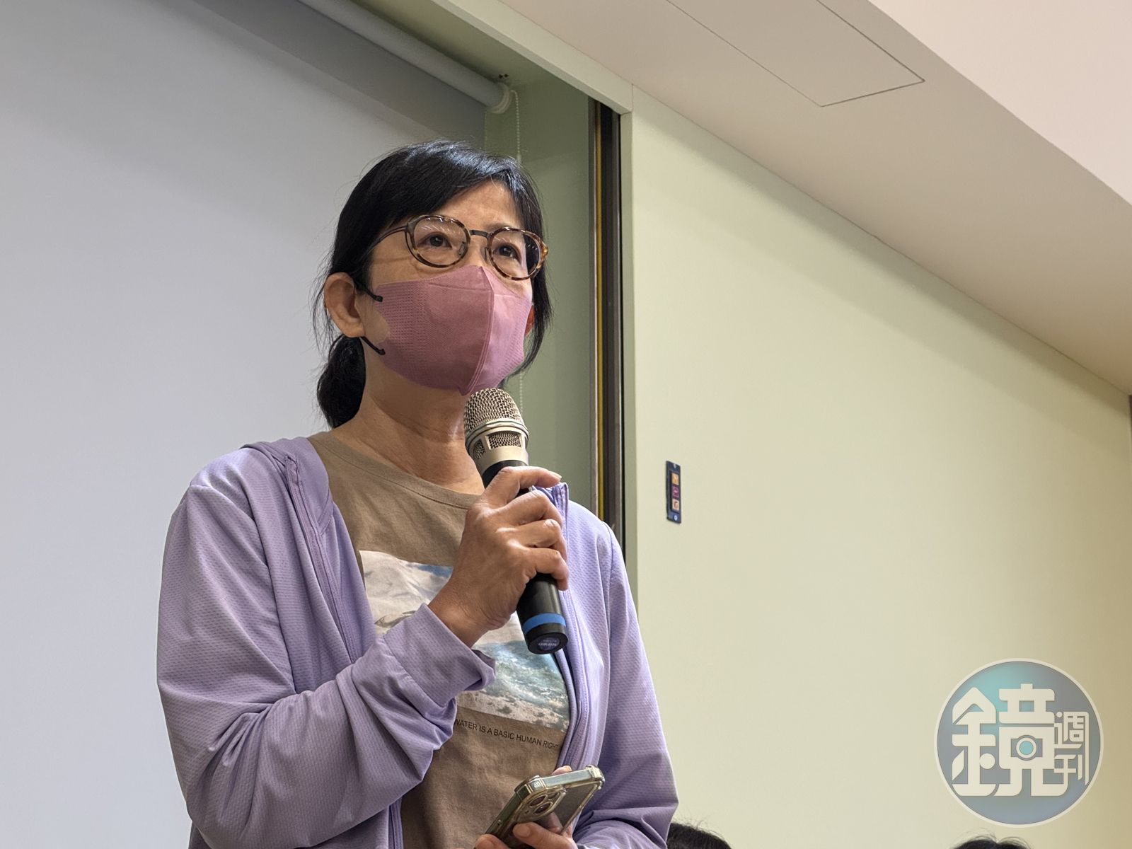 犯罪被害人王女士敘述丈夫重傷後,家中經濟陷入困頓,所幸犯保協會及時提供協助,讓她充滿感謝。