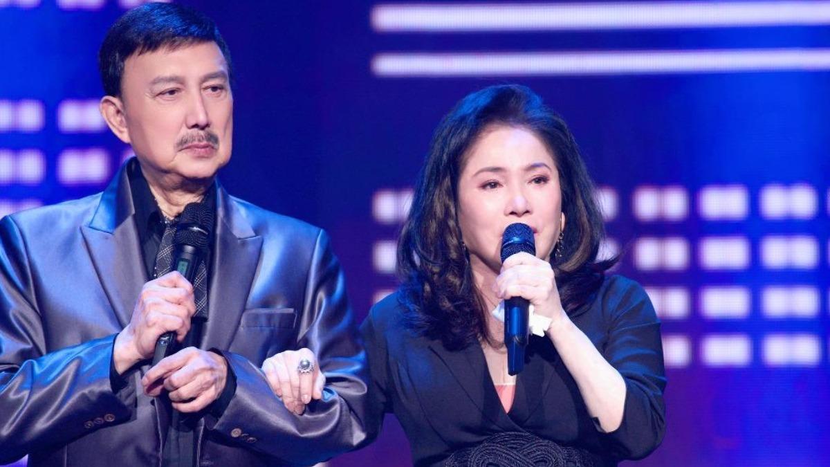 余天跟李亞萍去年曾參加「真愛秀·藍寶石大歌廳」演出。(圖/高雄流行音樂中心提供)